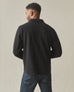 Men's Premium Slub Button Up Long Sleeve - Black